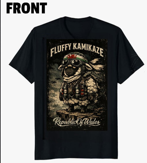 FLUFFY KAMIKAZE - FRONT T-SHIRT