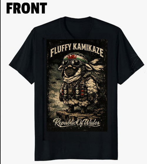 FLUFFY KAMIKAZE - FRONT T-SHIRT