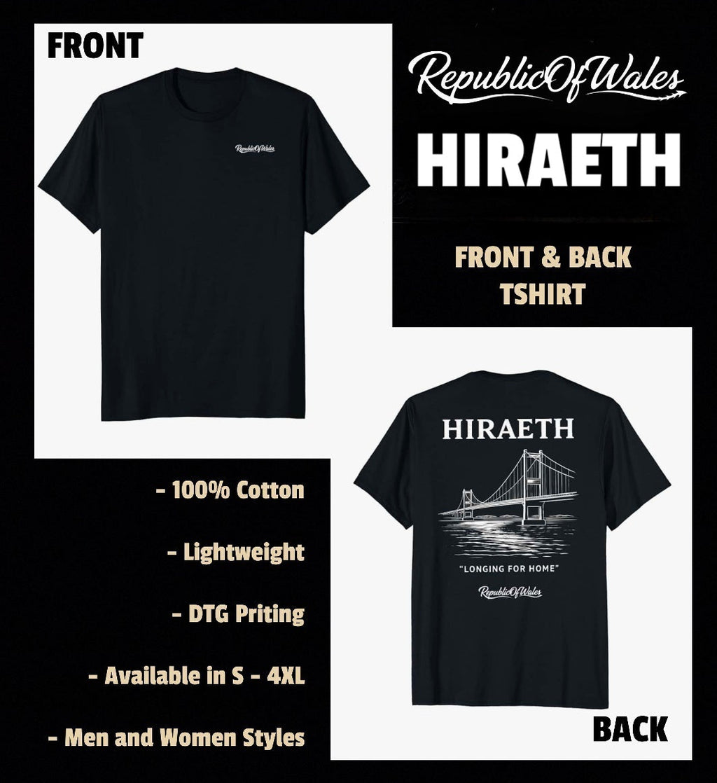 HIRAETH - FRONT AND BACK T-SHIRT